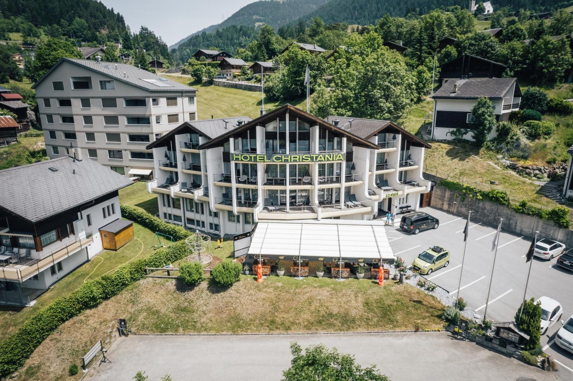 Christania Hotel Fiesch Exterior foto
